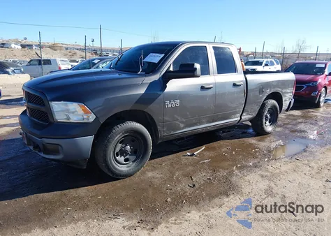 2016 Ram 1500 Tradesman из США, поврежденный, VIN 1C6RR7FG0GS108781